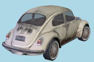 Beetle Car mini-car, beetle, MiniCooper, car, old, vehicle, transport, carriage